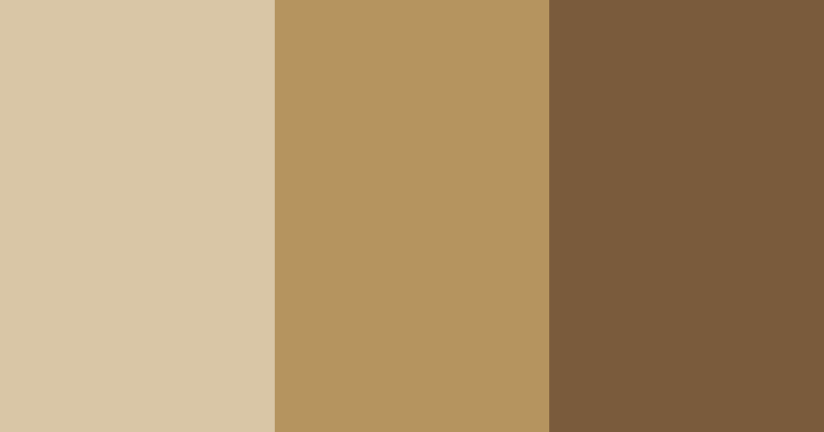 Download brown gold shine color palette PNG image (landscape)