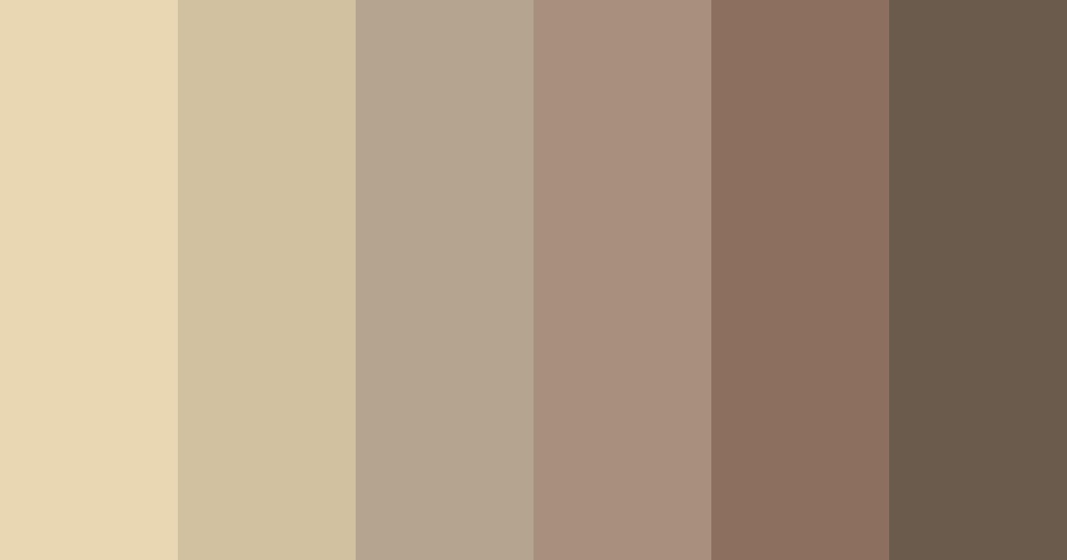 Download oat brown color palette PNG image (landscape)
