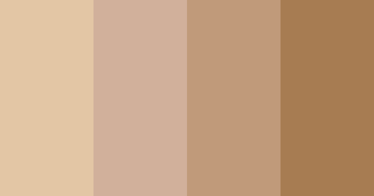 Download desert dune brown color palette PNG image (landscape)