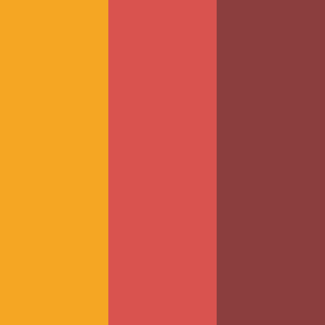 Download autumn affogato color palette PNG image (square)