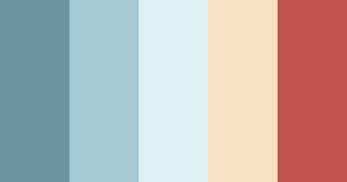 Download coastal serenity color palette PNG image (landscape)