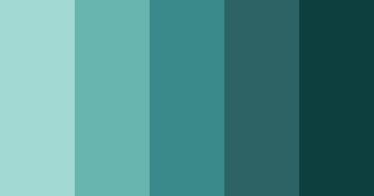 Download verdant harmony color palette PNG image (landscape)