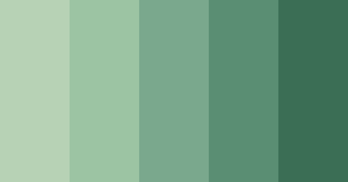 Download whispers of the forest color palette PNG image (landscape)
