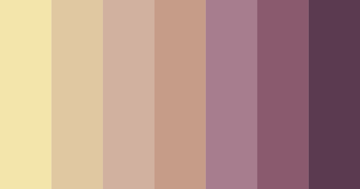 Download opulent essence color palette PNG image (landscape)