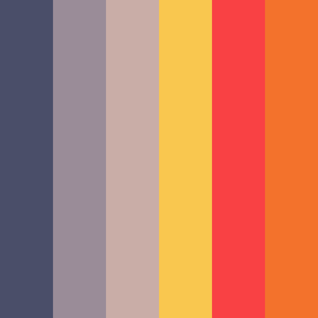 Download nebula's embrace color palette PNG image (square)