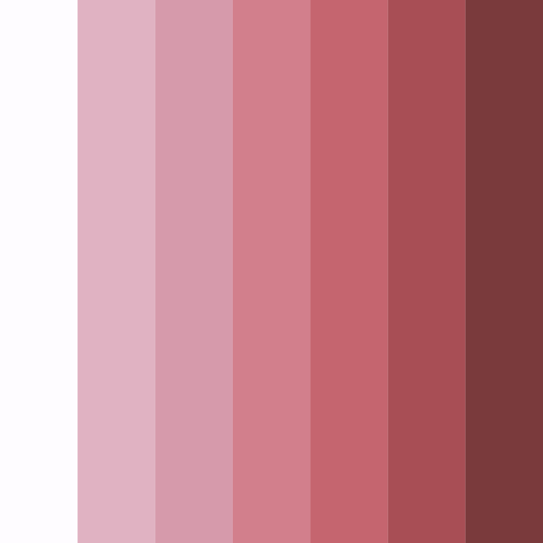 Download blossom blush color palette PNG image (square)
