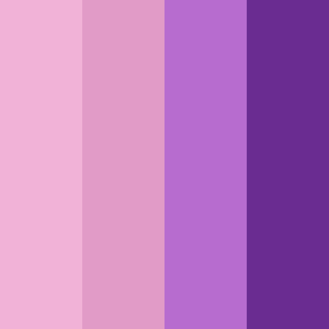 Download shades of pink and violet color palette PNG image (square)