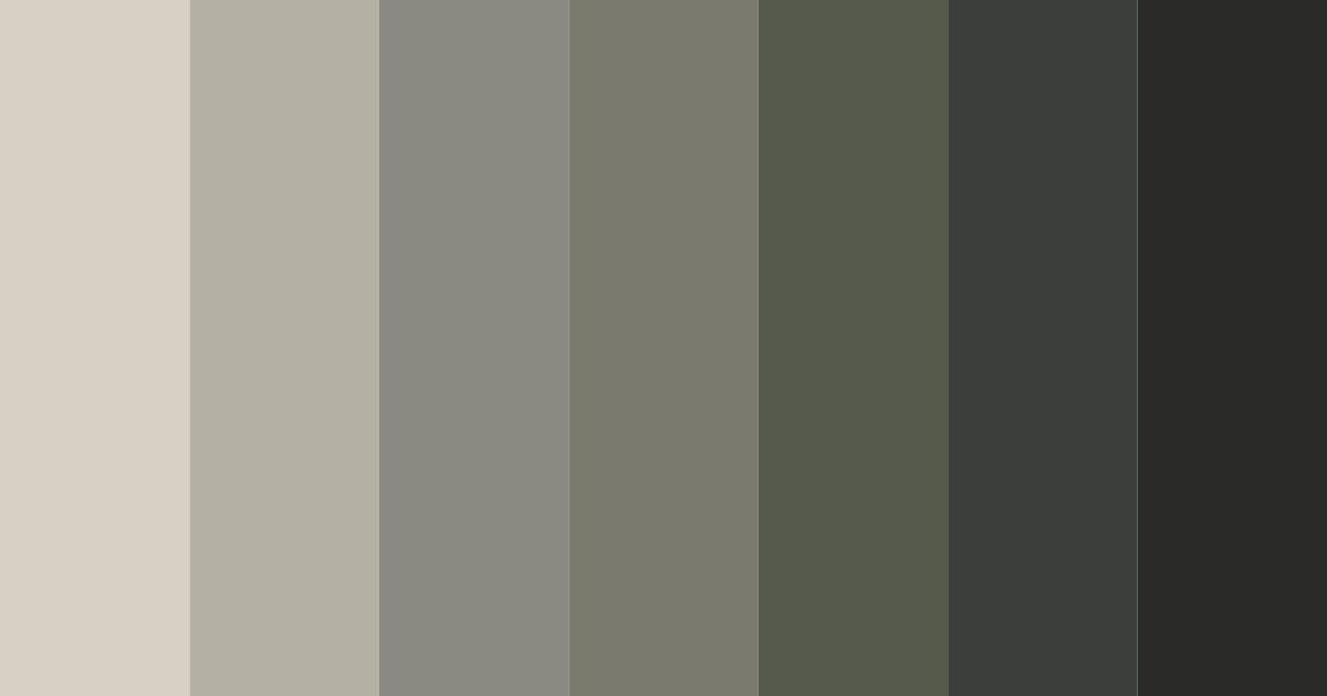 Download muted gray color palette PNG image (landscape)