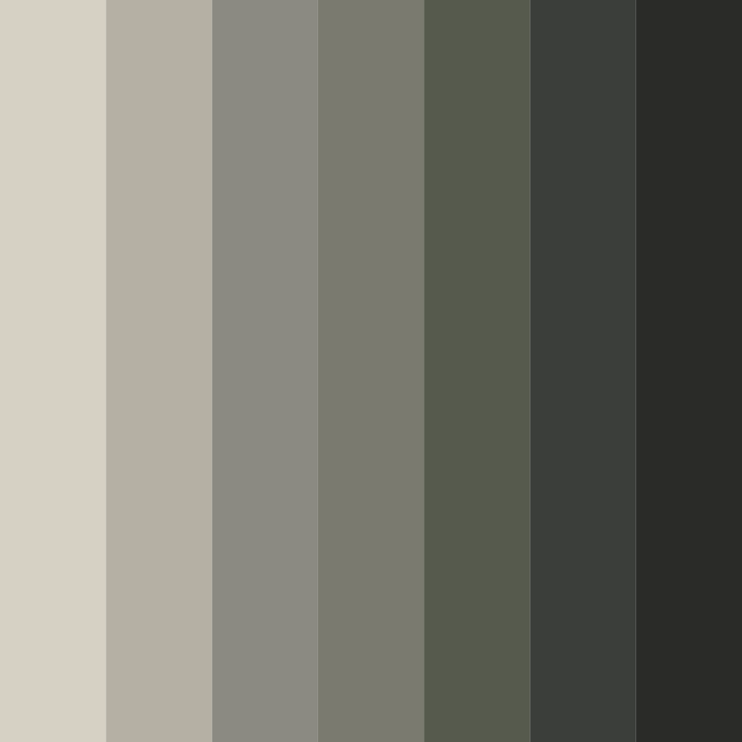 Download muted gray color palette PNG image (square)