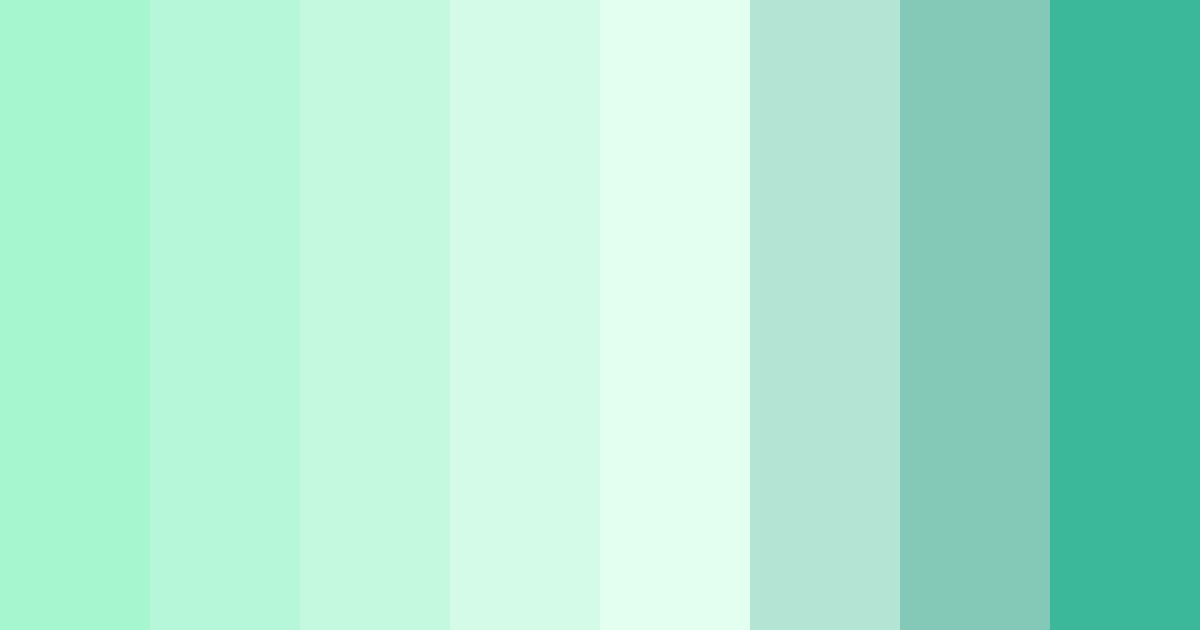 Download mint whisper color palette PNG image (landscape)