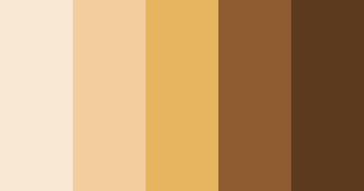 Download cocoa delight color palette PNG image (landscape)