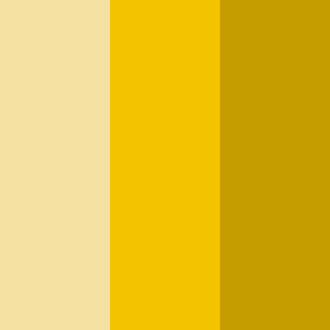 Download golden honeyfields color palette PNG image (square)