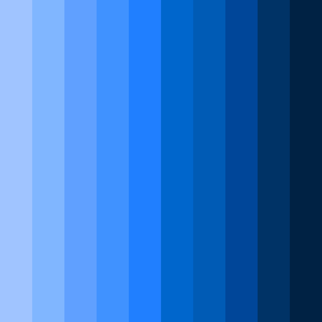 Download azure cascade color palette PNG image (square)