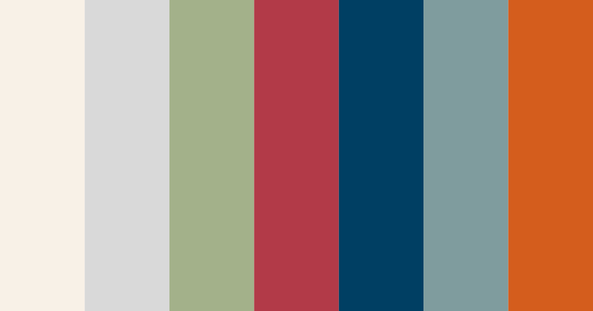 Download oceanic blue color palette PNG image (landscape)