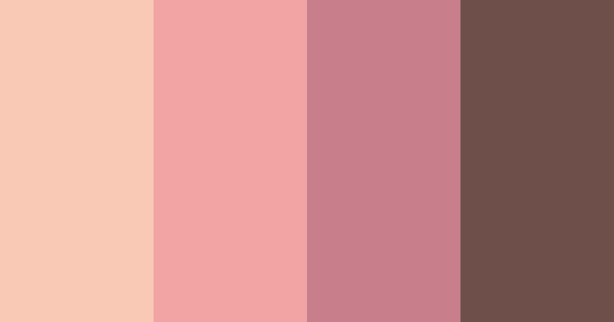 Download retro pink color palette PNG image (landscape)