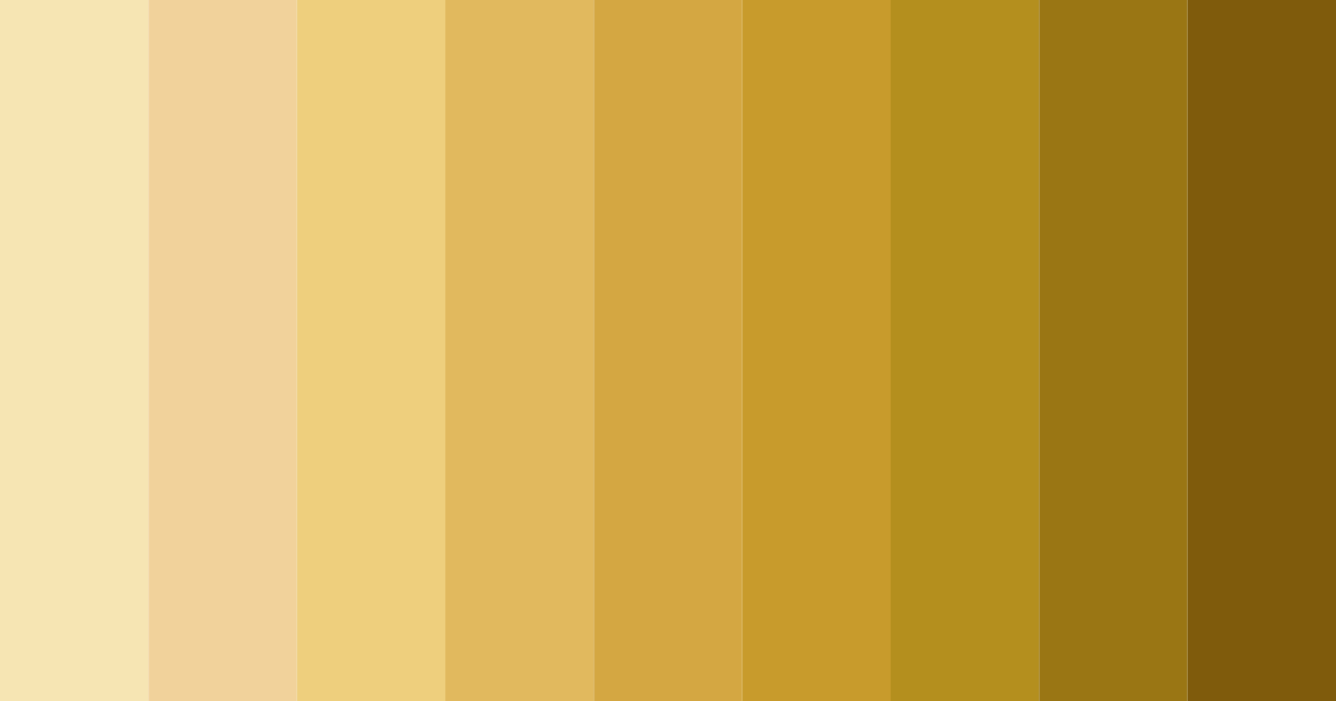 Download golden lanzise color palette PNG image (landscape)