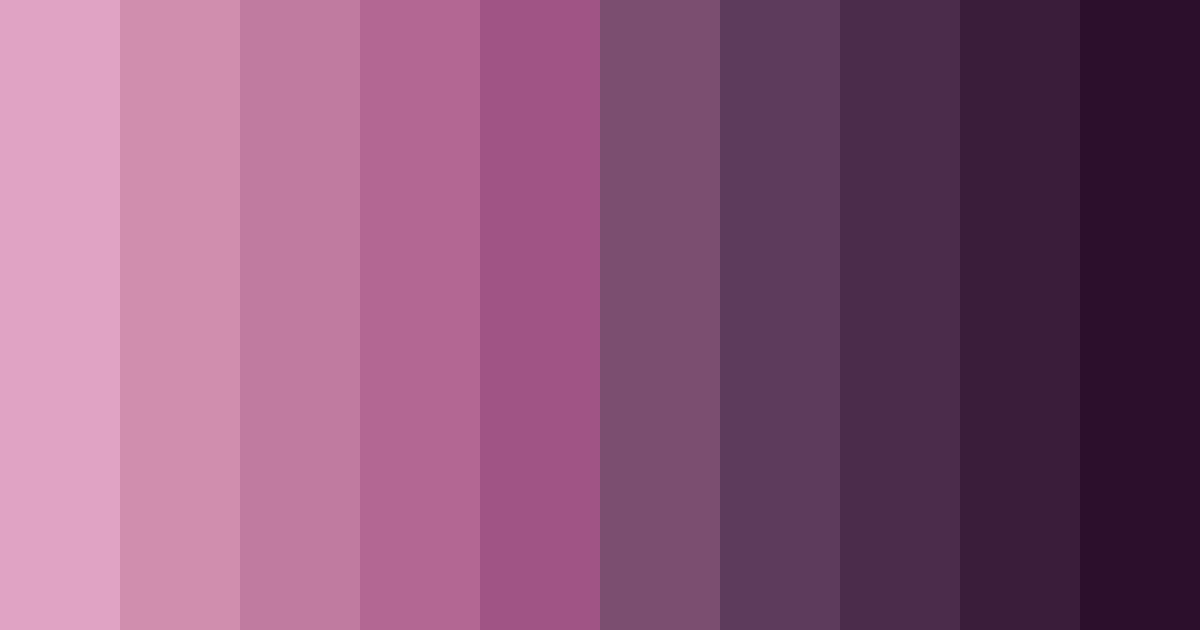 Download pink twilight color palette PNG image (landscape)