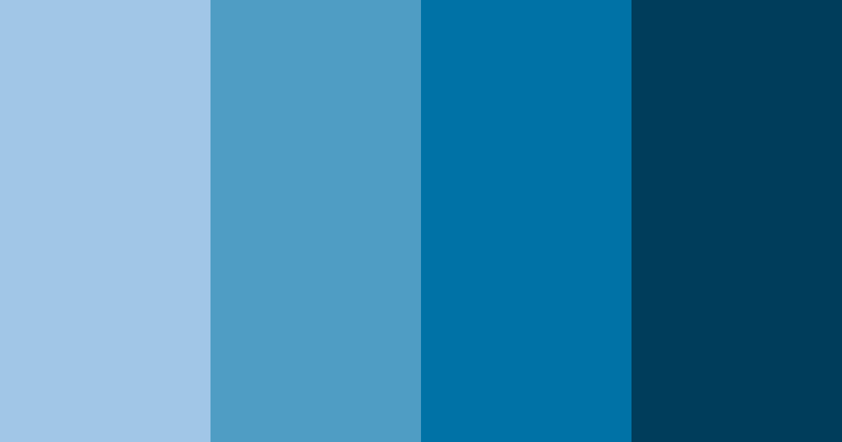 Download azure kingfisher dream color palette PNG image (landscape)