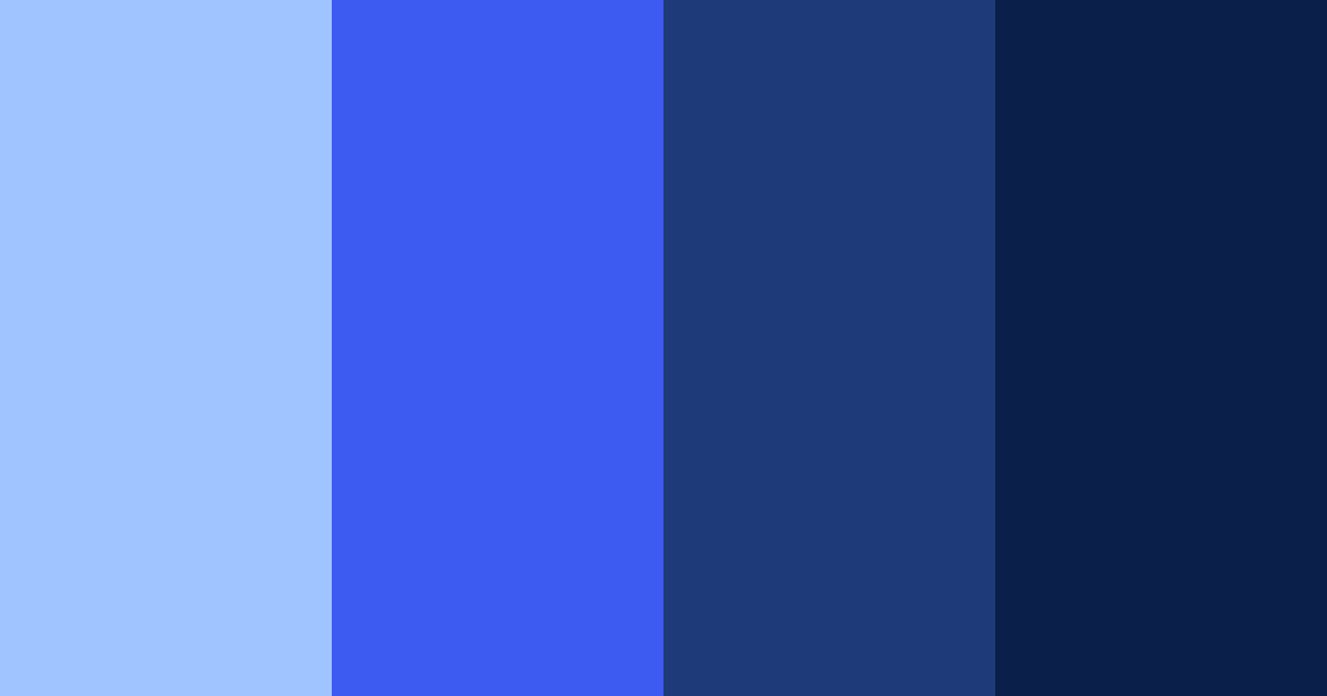 Download blue horizon color palette PNG image (landscape)