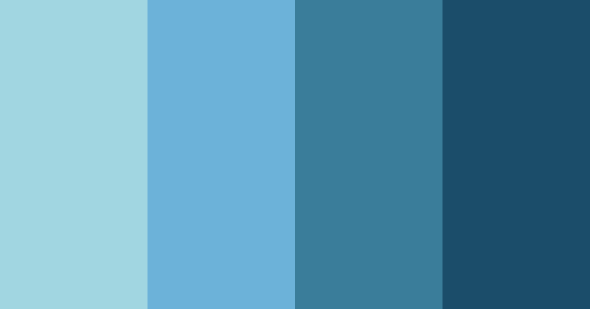 Download oceanic harmony color palette PNG image (landscape)