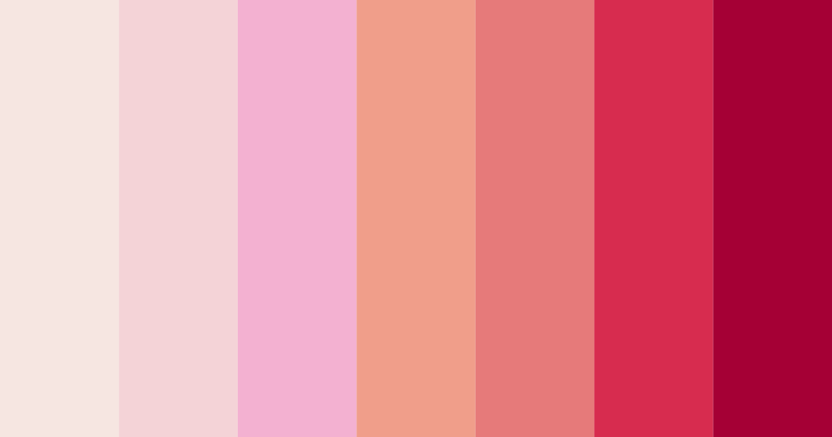 Download vivid blossom color palette PNG image (landscape)