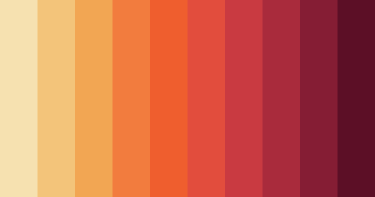 Download autumn ember color palette PNG image (landscape)