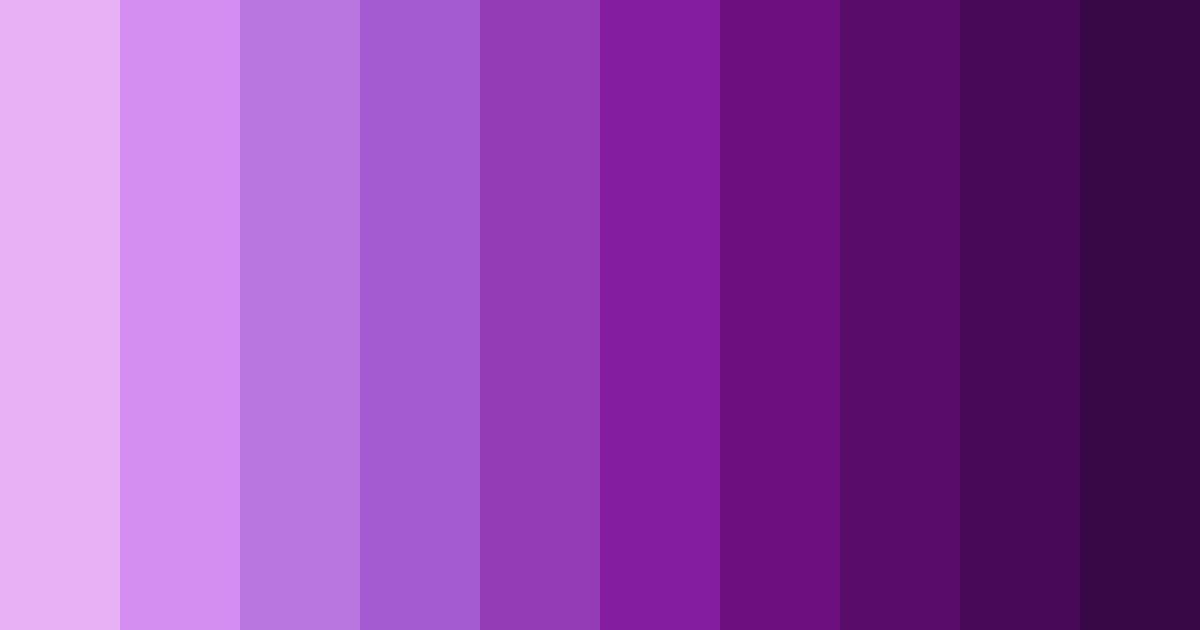 Download purple reverie color palette PNG image (landscape)