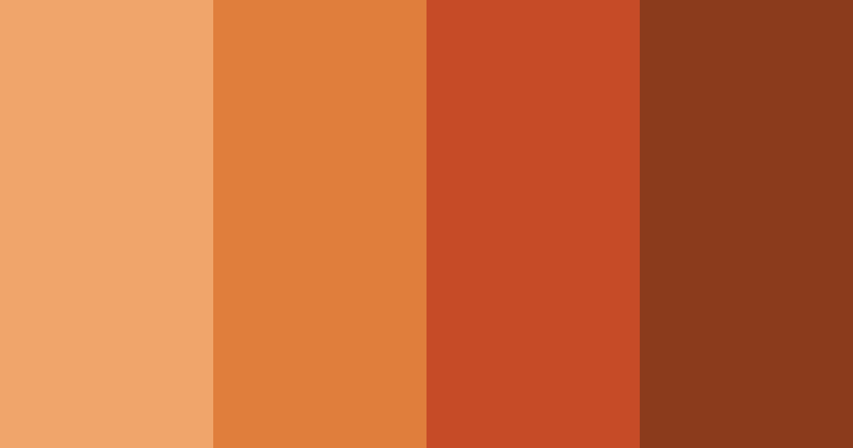Download autumnal ember color palette PNG image (landscape)