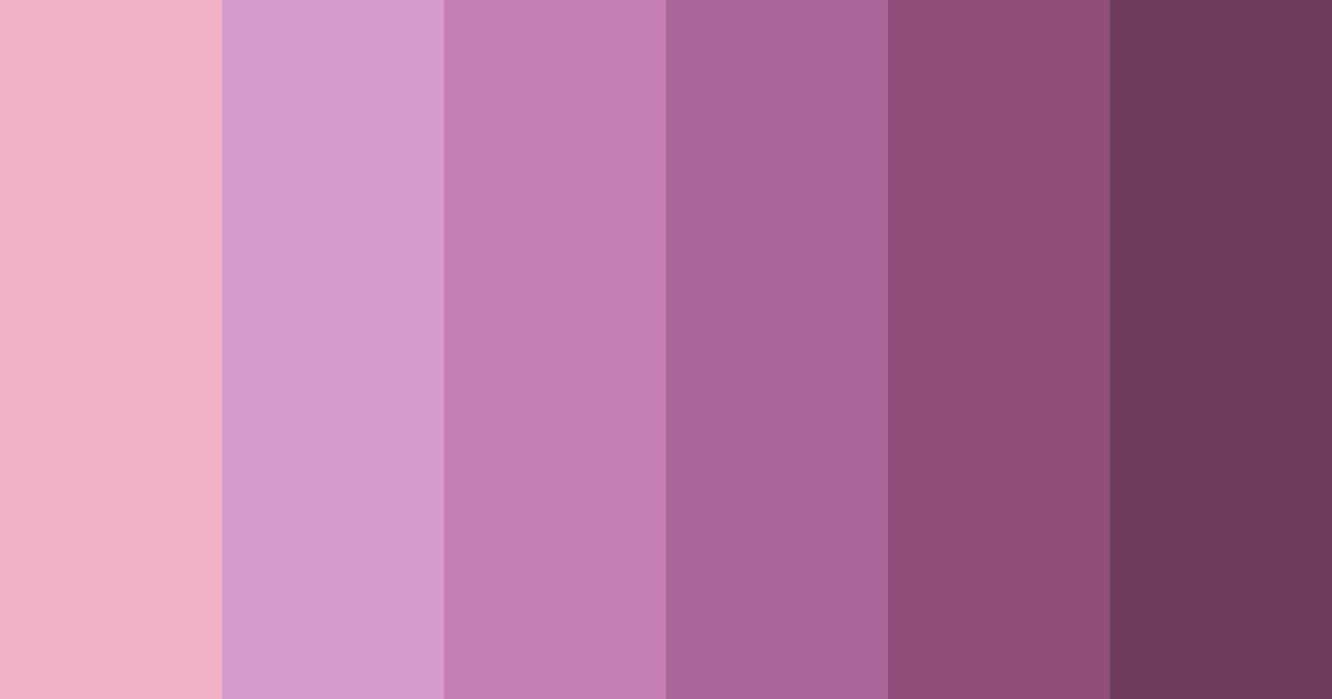 Download blushing twilight color palette PNG image (landscape)