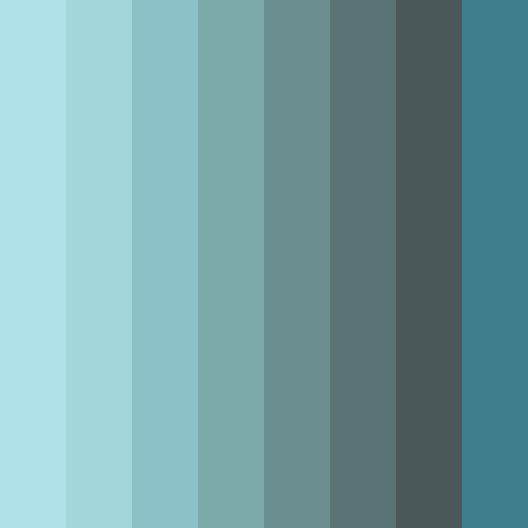 Download ocean breeze harmony color palette PNG image (square)