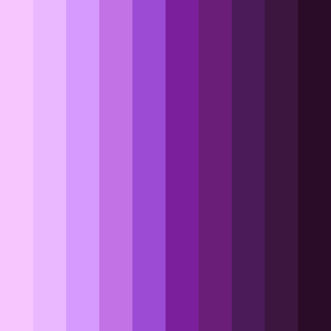 Download violet vortex color palette PNG image (square)
