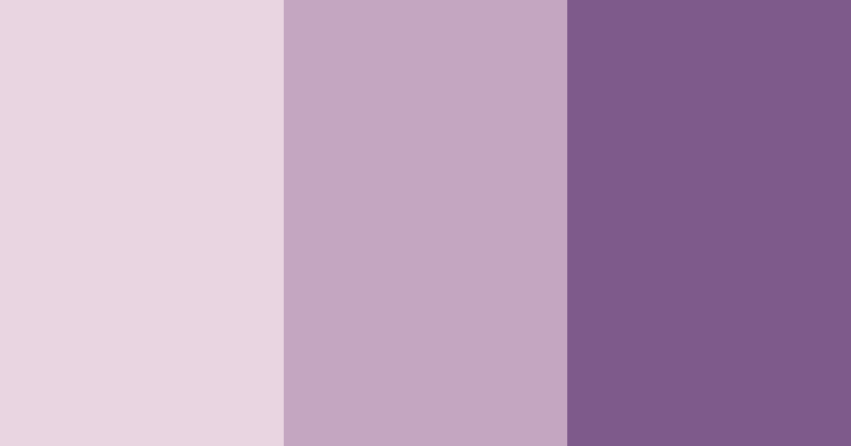 Download whispering violet haze color palette PNG image (landscape)