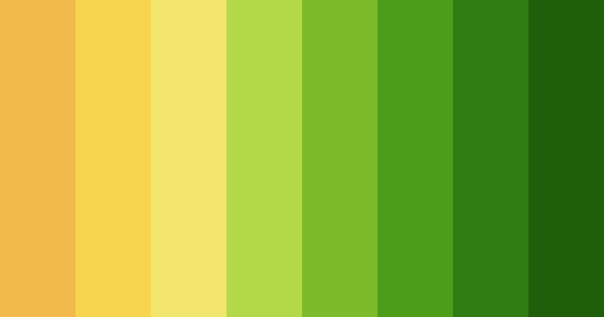 Download risky green color palette PNG image (landscape)