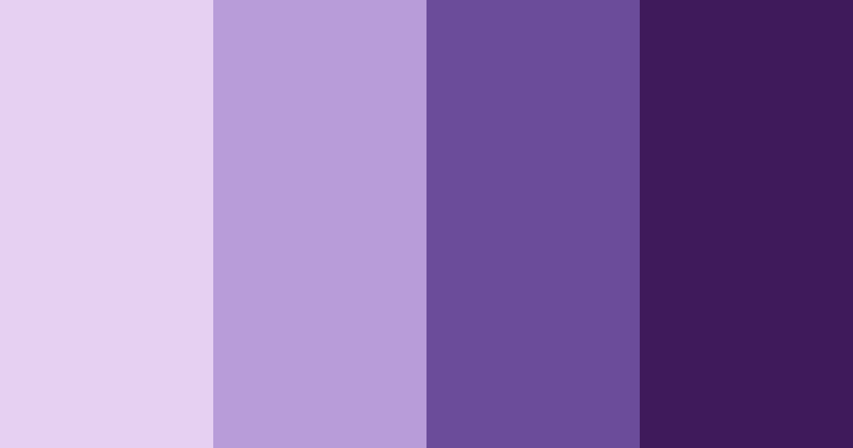 Download purple flower shades color palette PNG image (landscape)
