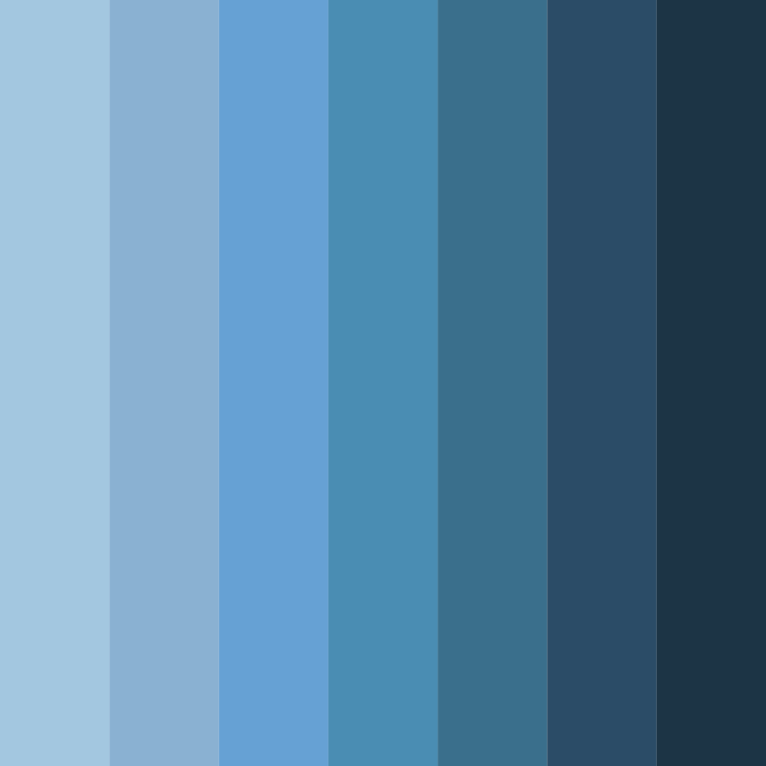 Download ocean breeze color palette PNG image (square)