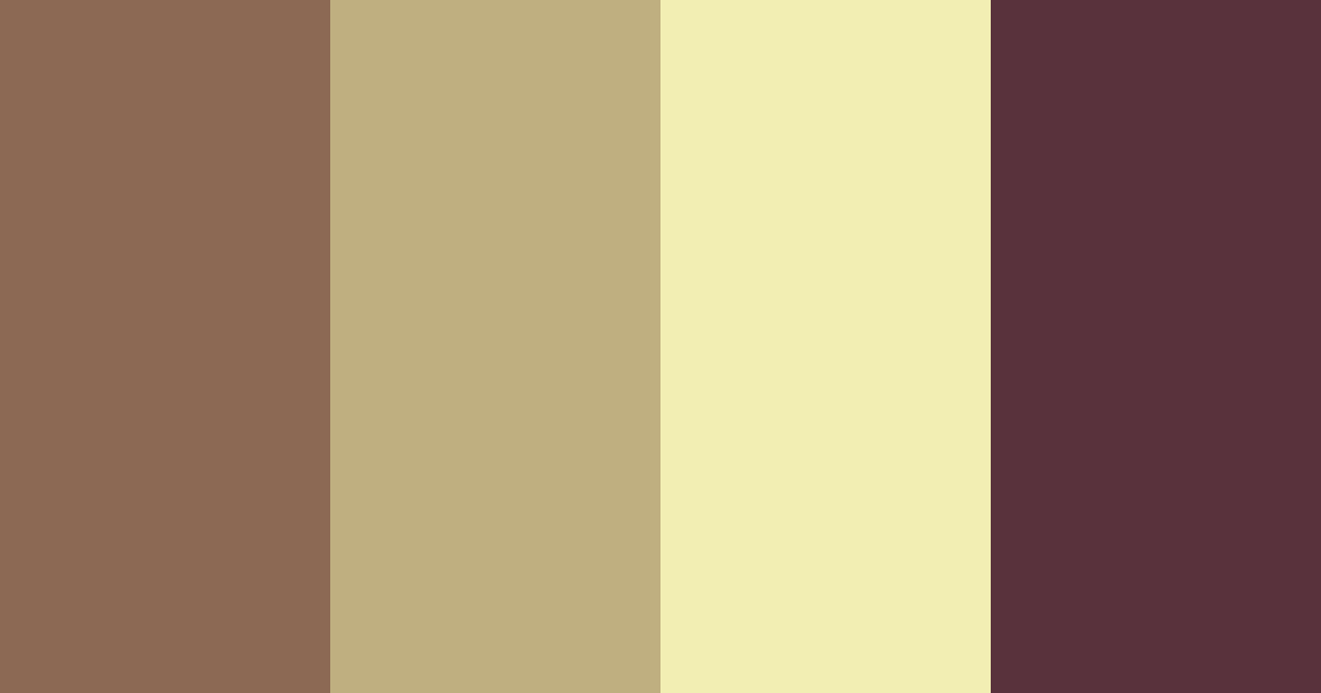 Download mushroom taupe color palette PNG image (landscape)