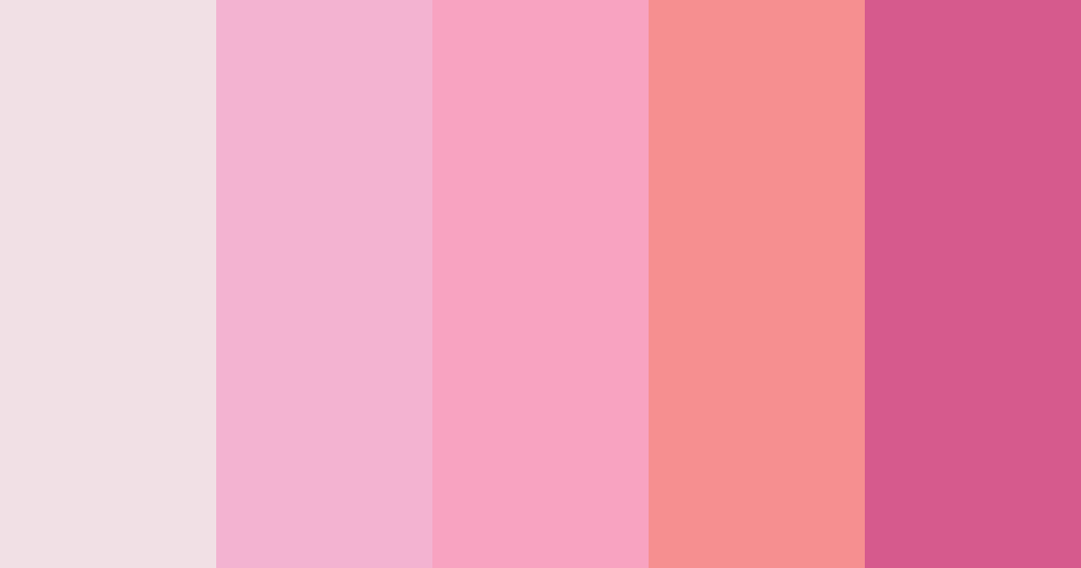 Download blossom whispers color palette PNG image (landscape)