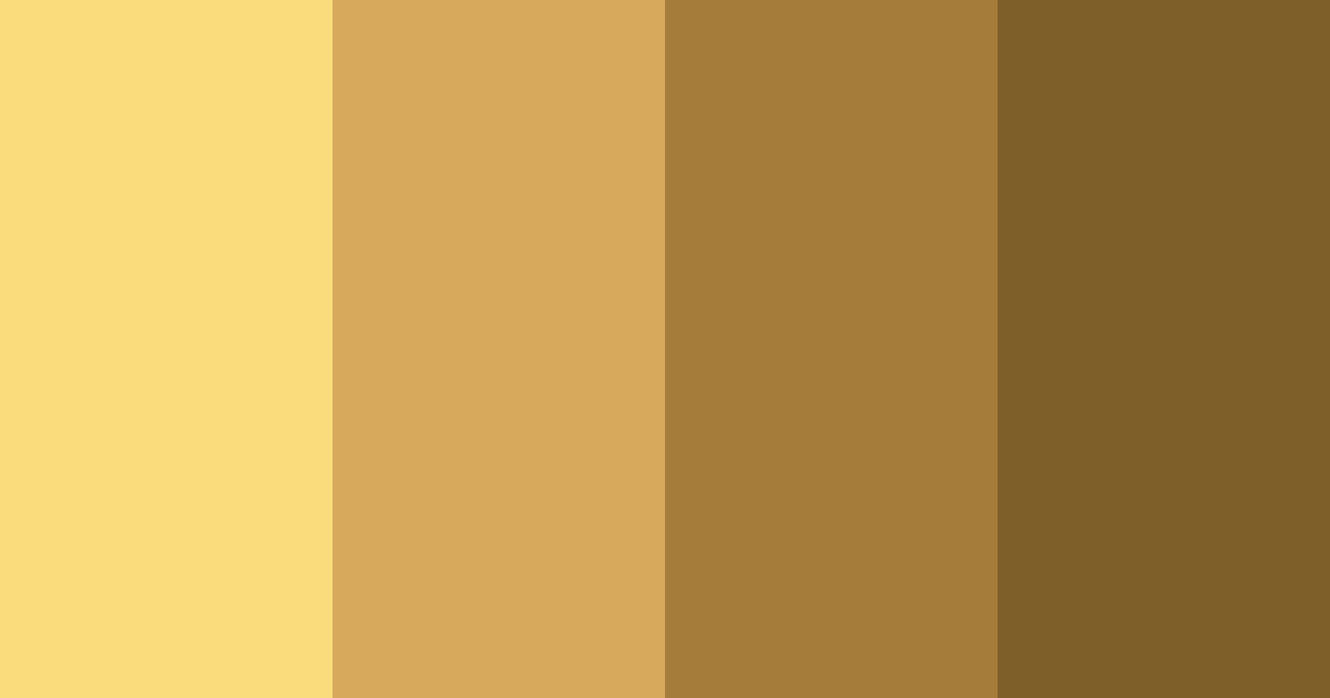 Download orange olive color palette PNG image (landscape)