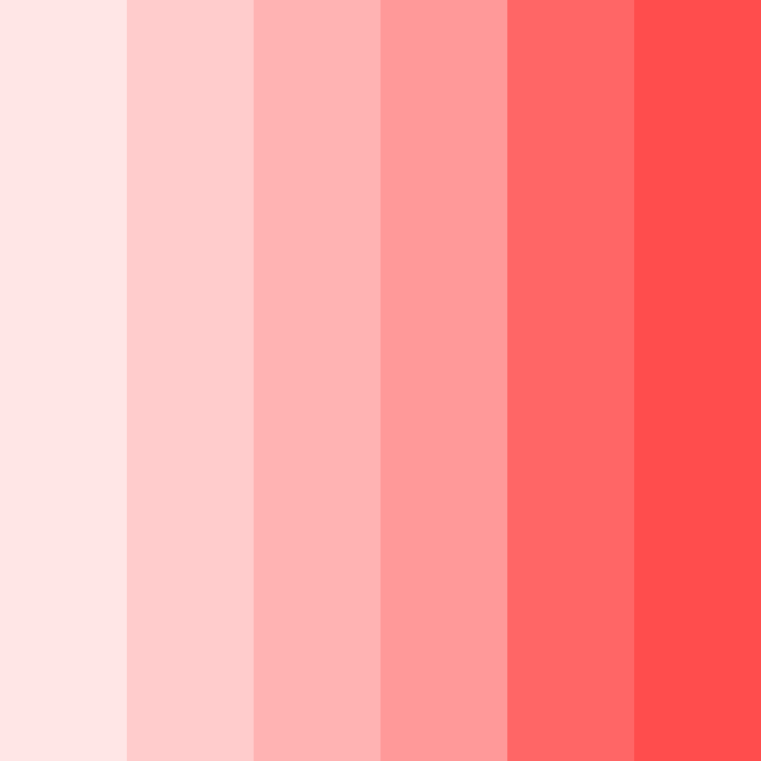 Download blushing blossoms color palette PNG image (square)
