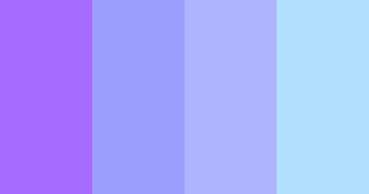 Download pastel lavender color palette PNG image (landscape)