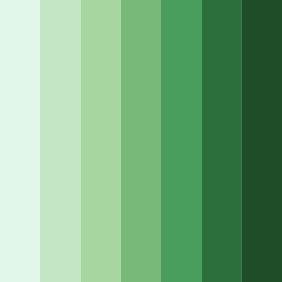 Download verdant harvest color palette PNG image (square)