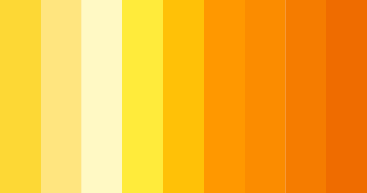Download golden sunrise color palette PNG image (landscape)