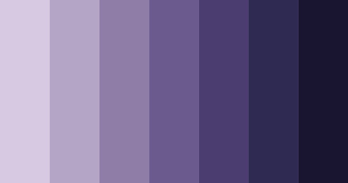 Download lavender shadow color palette PNG image (landscape)