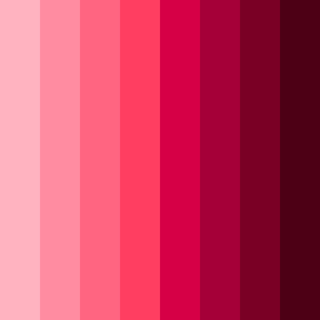 Download violet red dreams color palette PNG image (square)