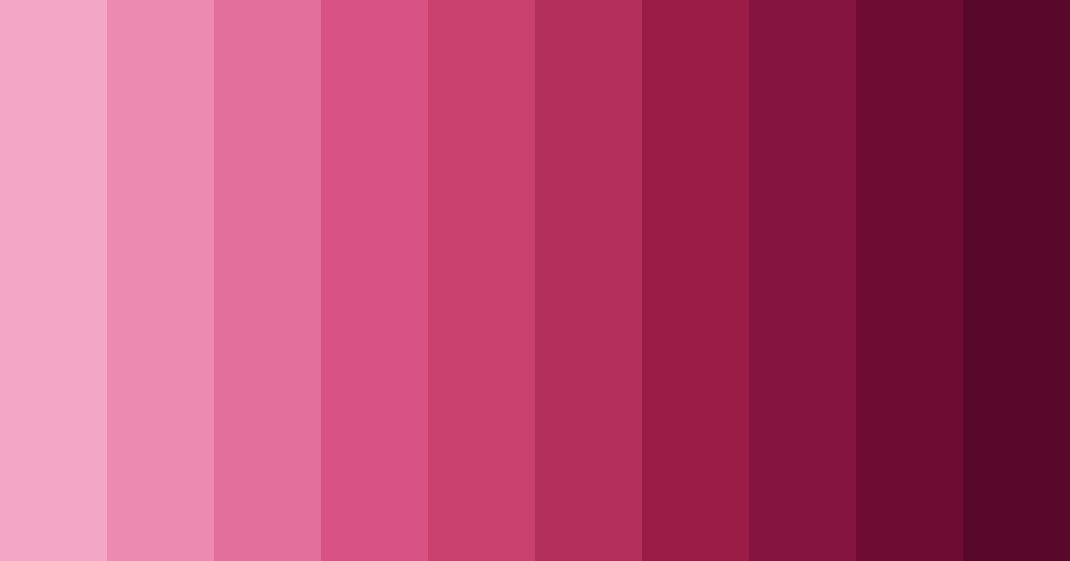 Download blushing roses color palette PNG image (landscape)