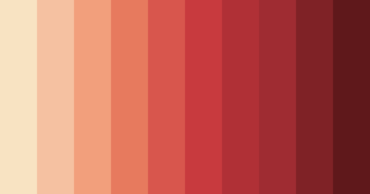 Download trendsetter tones color palette PNG image (landscape)