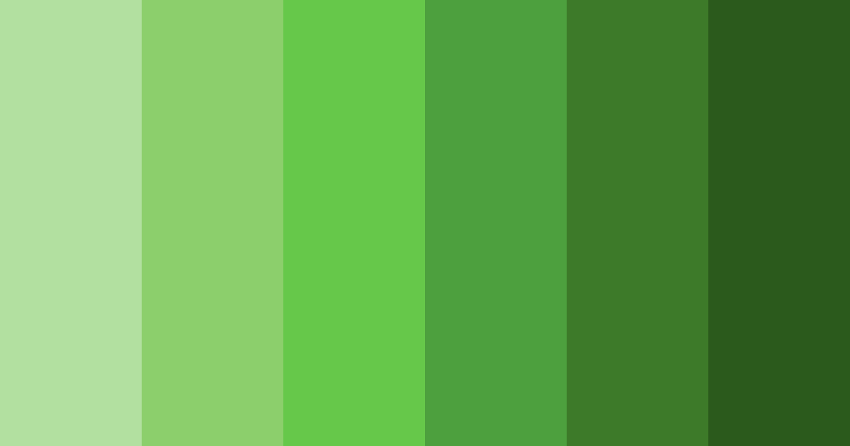 Download emerald meadow color palette PNG image (landscape)