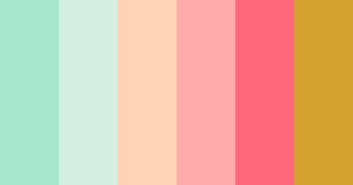 Download colorful blend color palette PNG image (landscape)