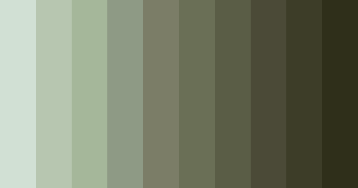 Download whispering woods color palette PNG image (landscape)