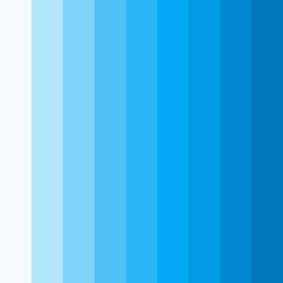 Download vivid blue color palette PNG image (square)